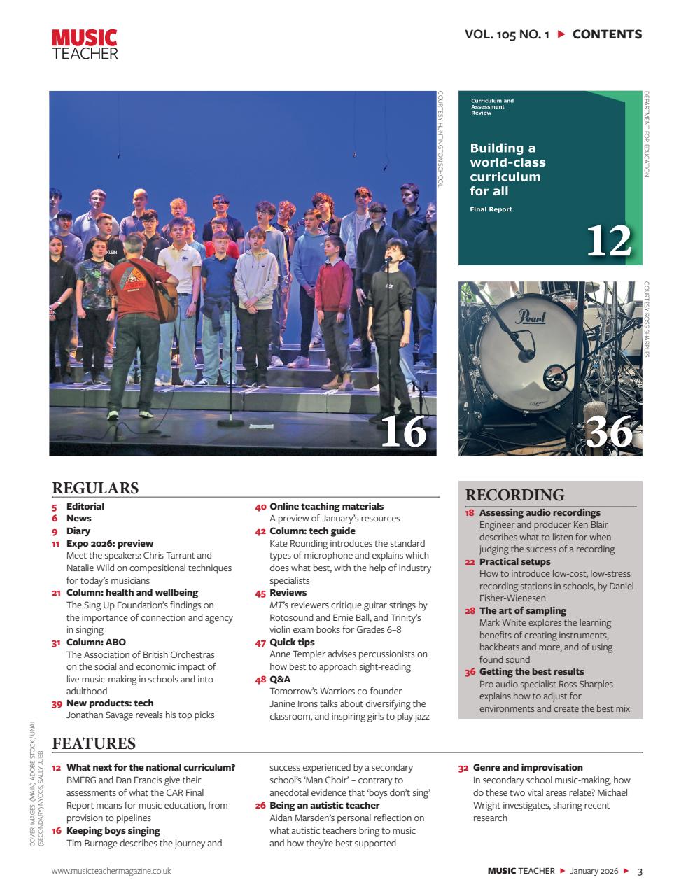 Music Teacher Preview Pages