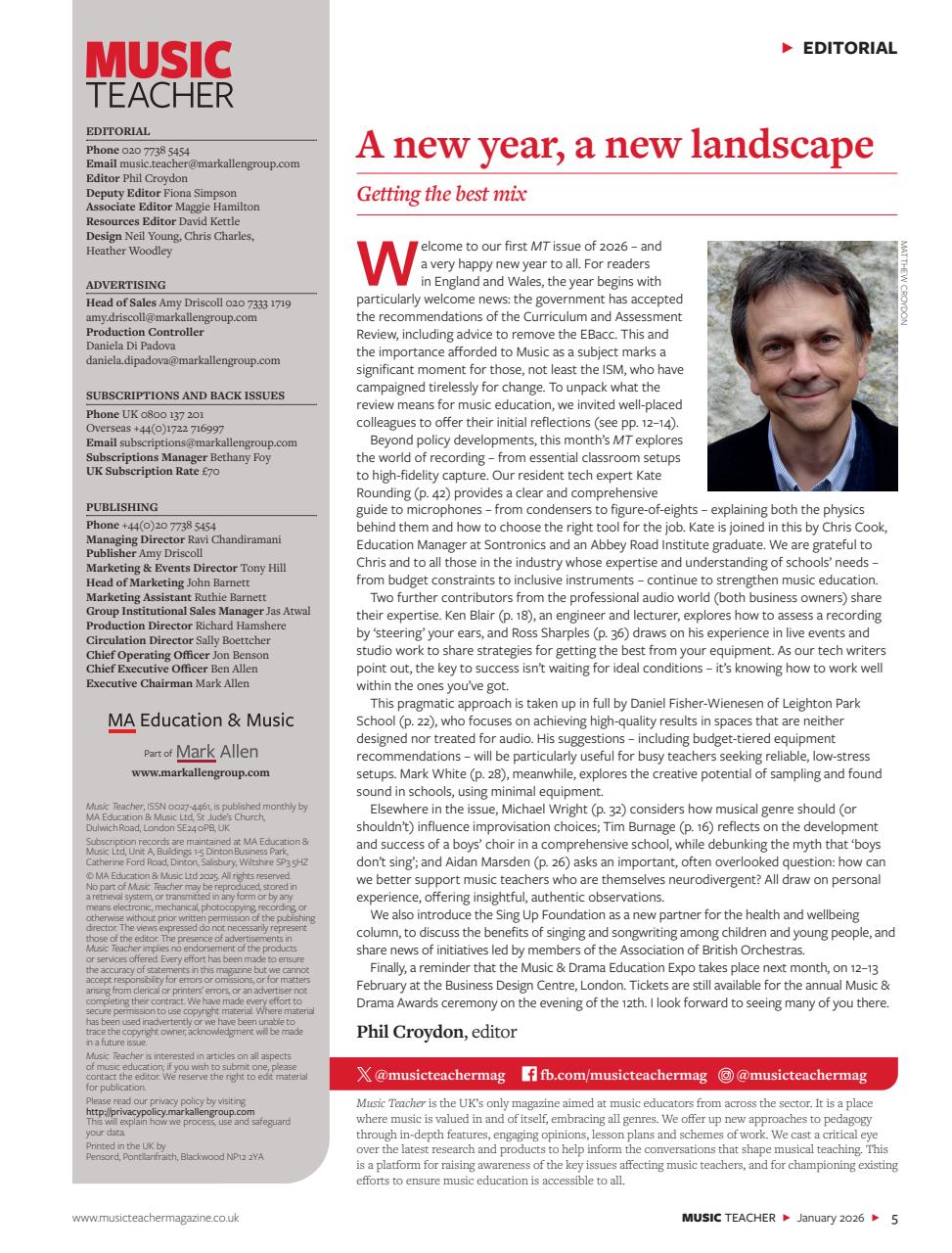 Music Teacher Preview Pages