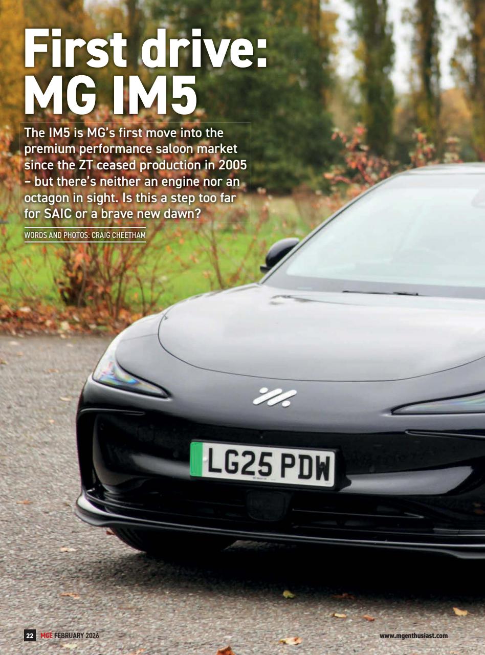 MG Enthusiast Preview Pages