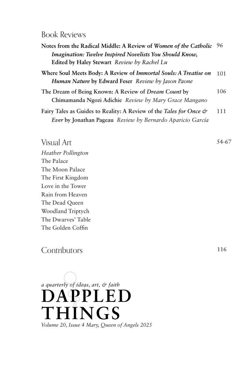 Dappled Things Preview Pages