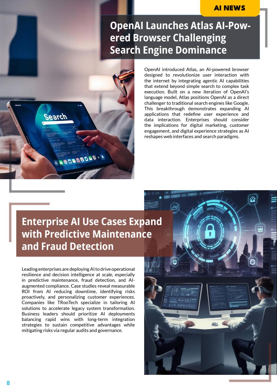 AI Business Magazine Preview Pages