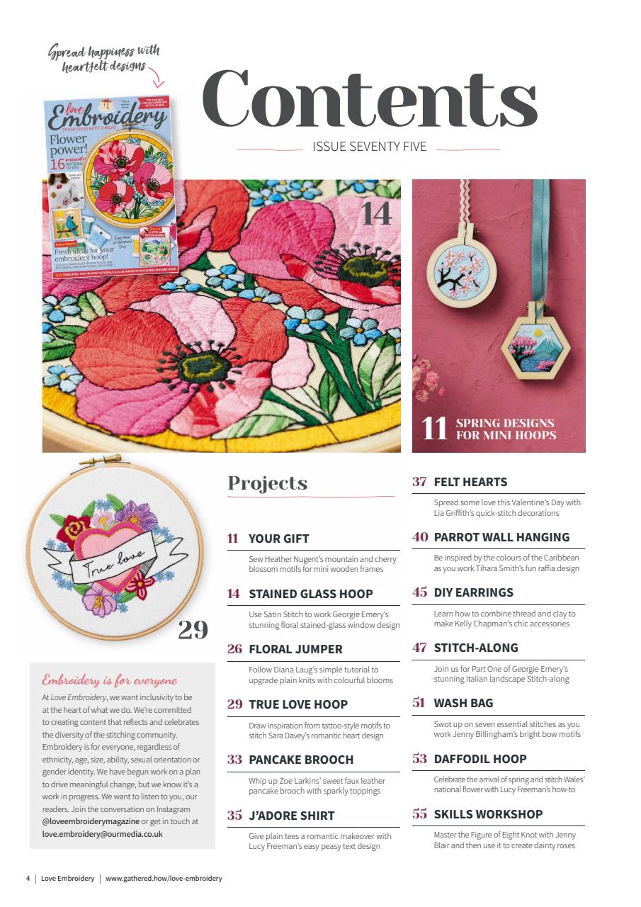 Love Embroidery Preview Pages