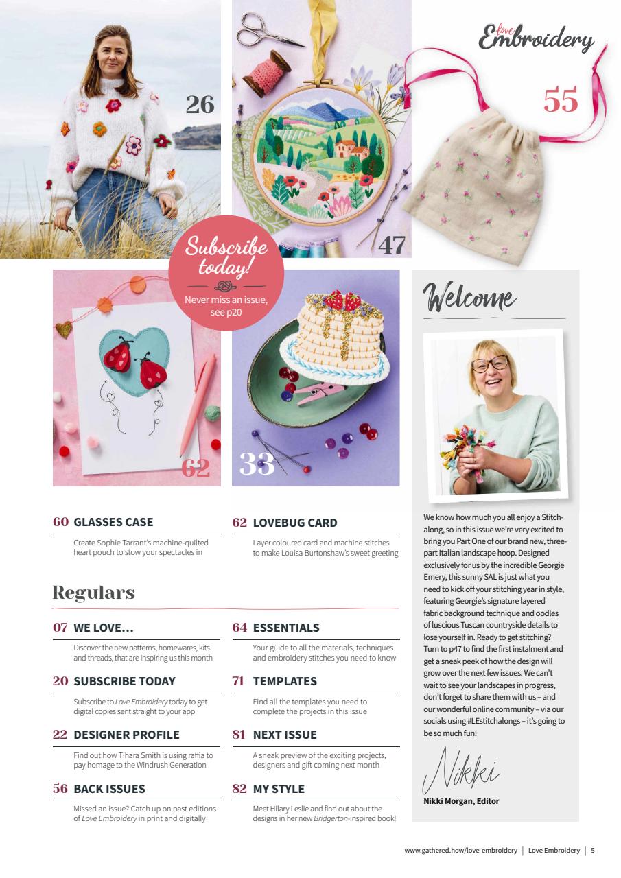 Love Embroidery Preview Pages