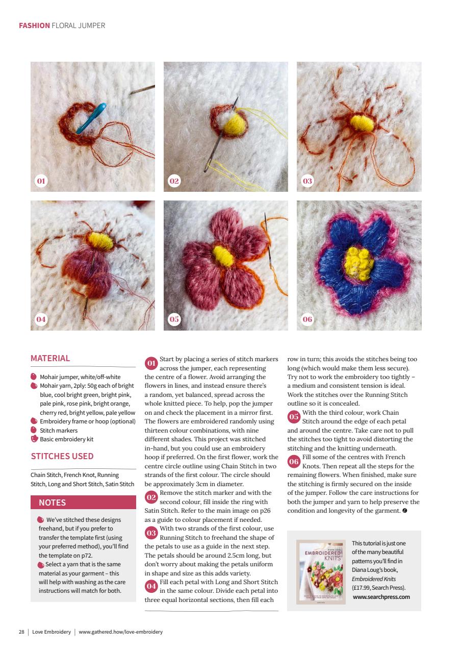 Love Embroidery Preview Pages