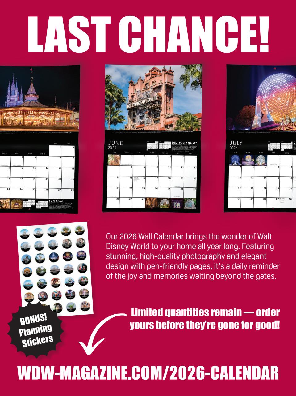 WDW Magazine Preview Pages