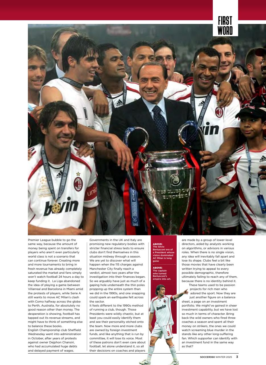 Soccer 360 Preview Pages