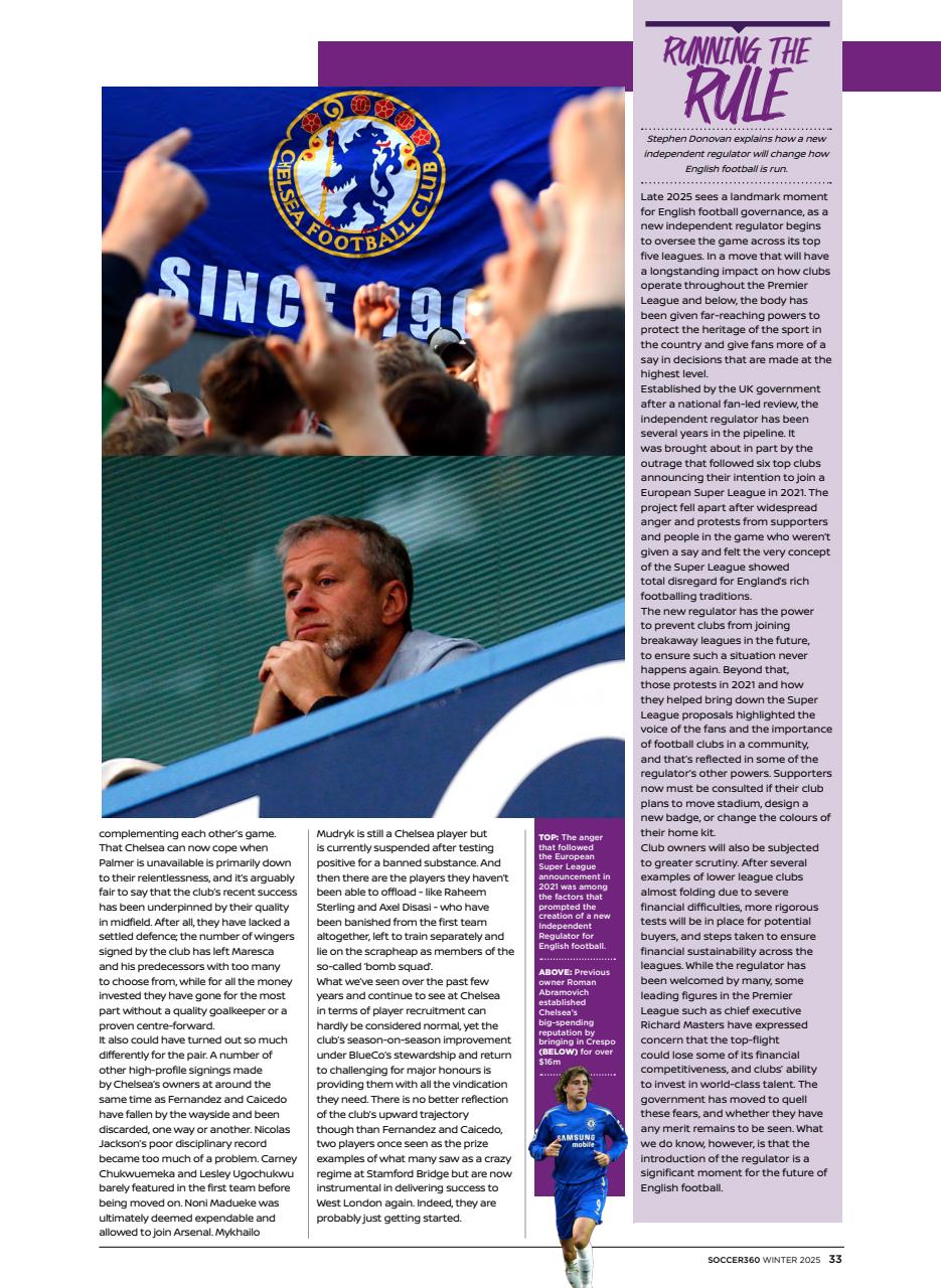 Soccer 360 Preview Pages