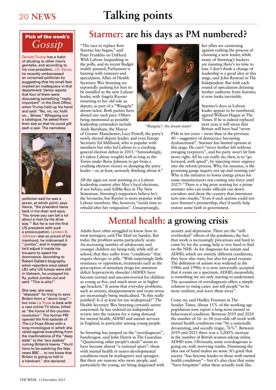 The Week Preview Pages