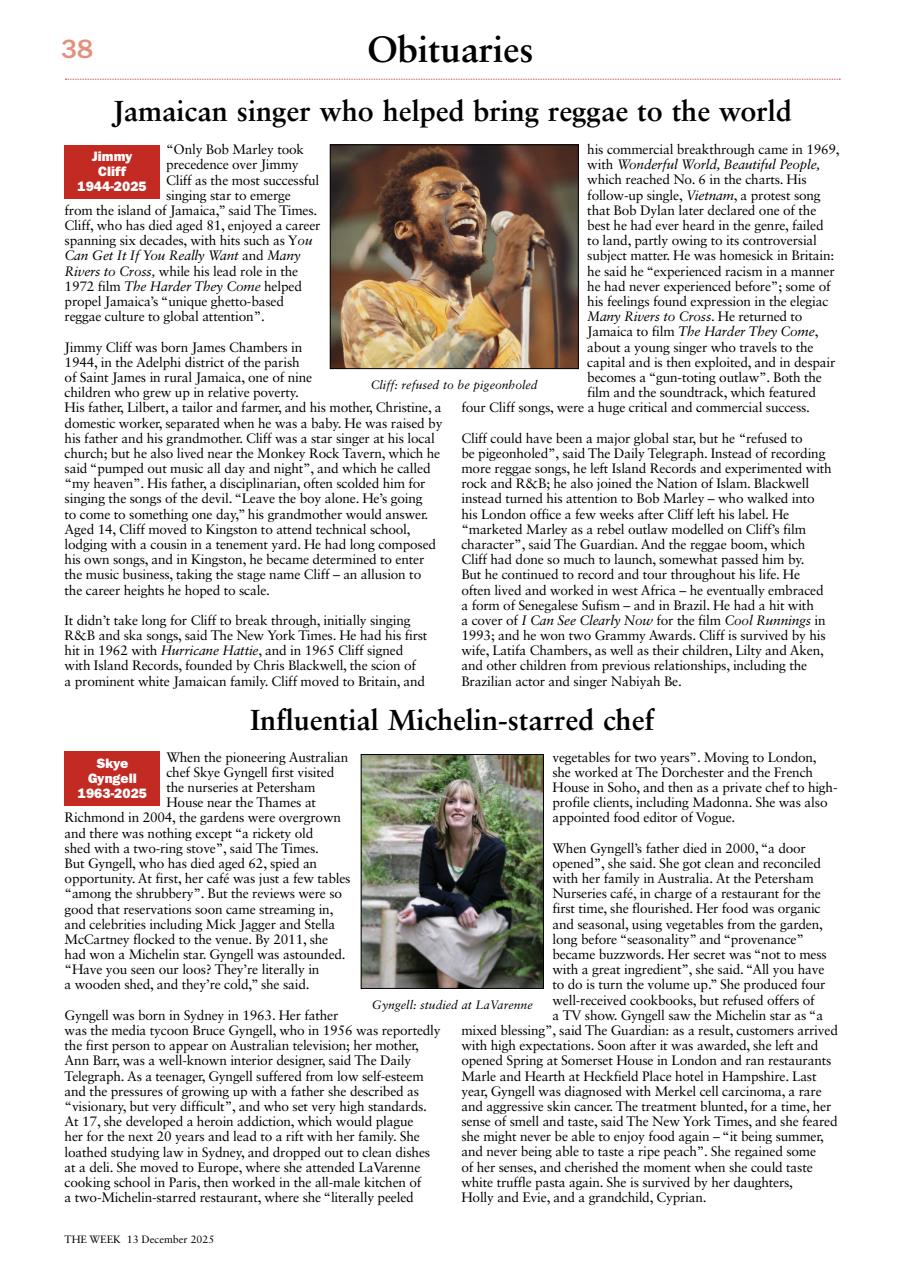 The Week Preview Pages