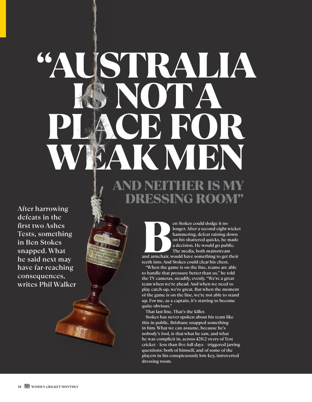 Wisden Cricket Monthly Preview Pages