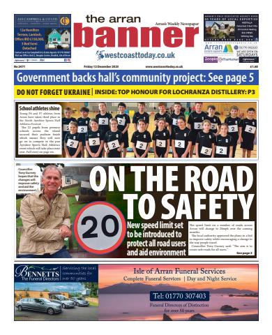 Arran Banner issue Friday, December 12, 2025