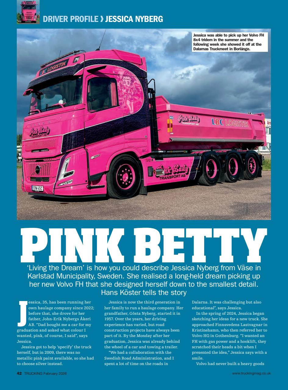 Trucking Magazine Preview Pages