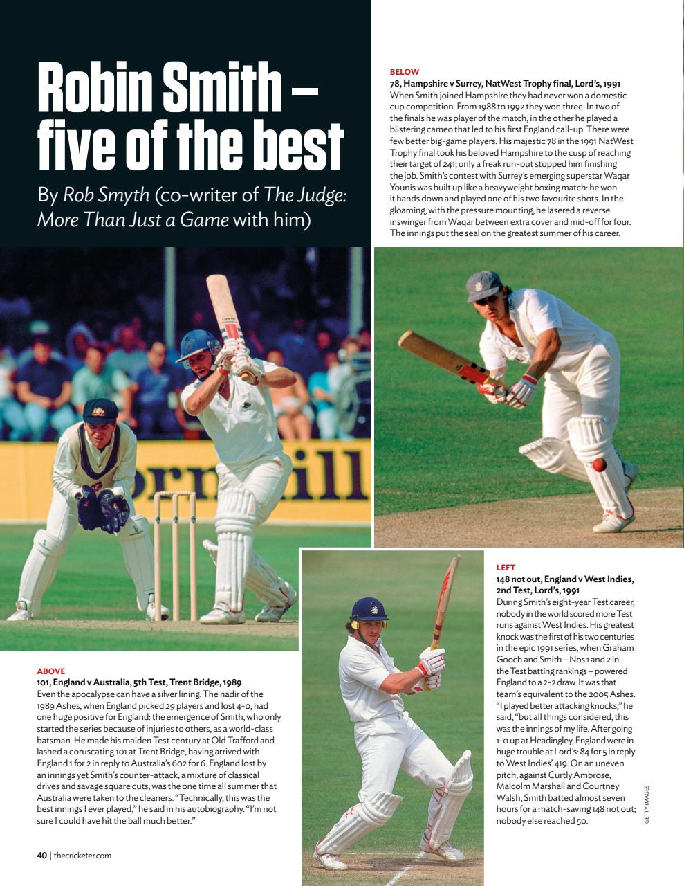 The Cricketer Magazine Preview Pages