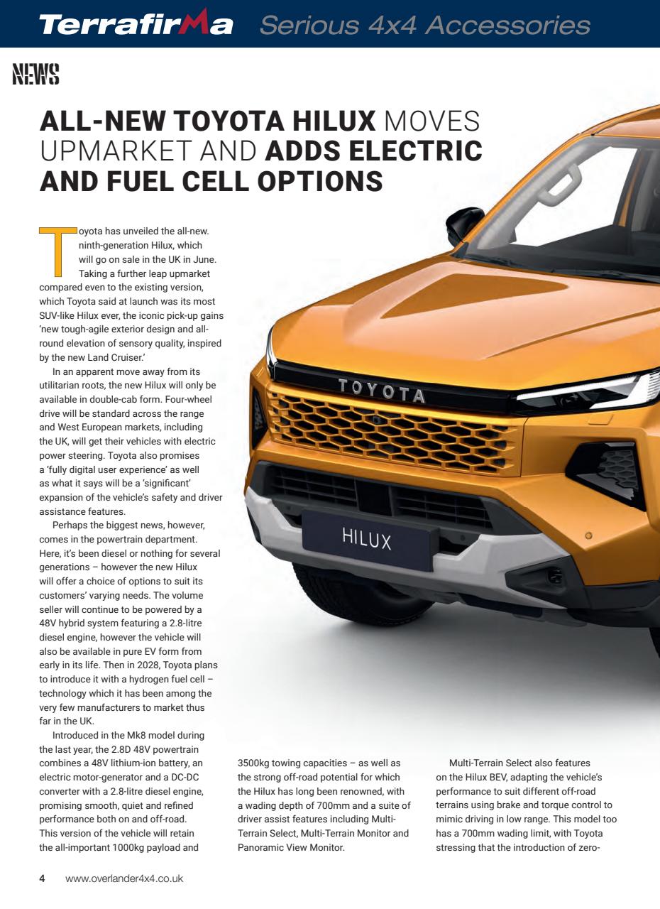 Overlander 4X4 Preview Pages