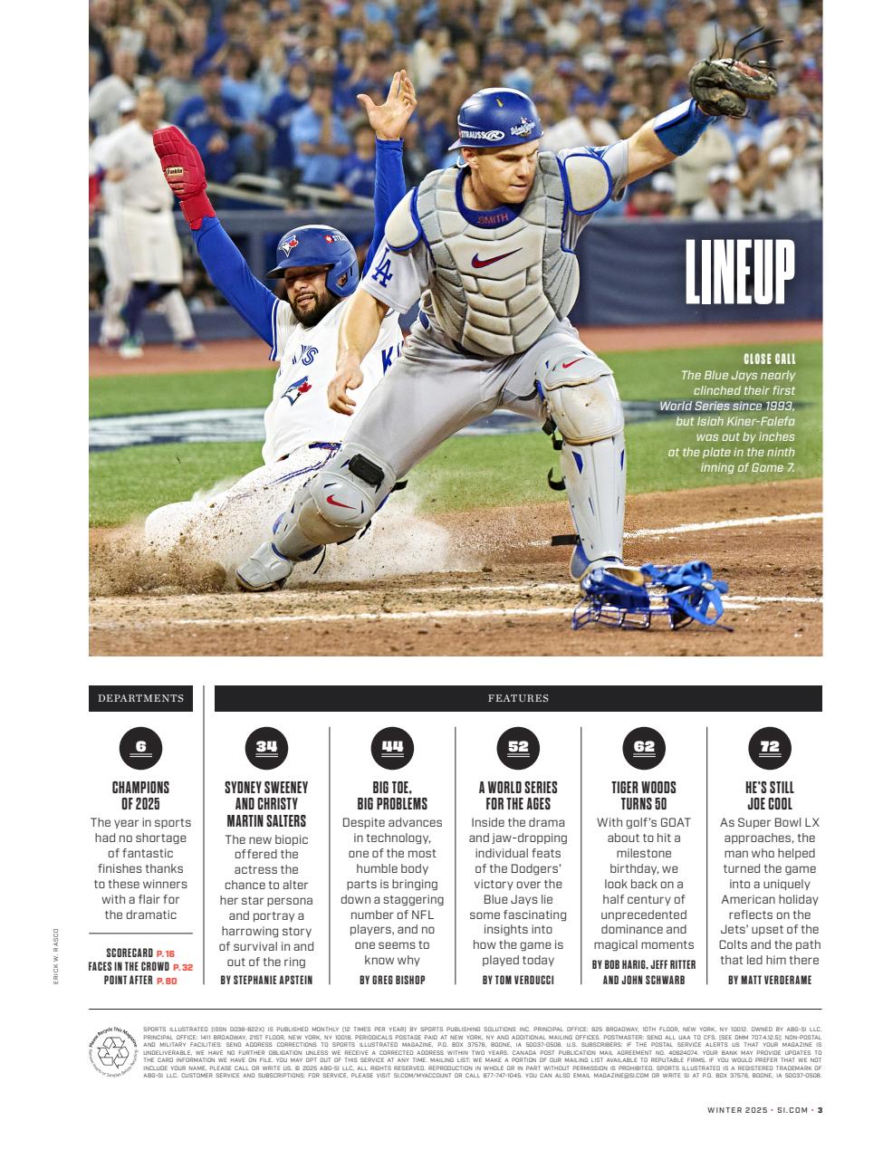 Sports Illustrated Preview Pages