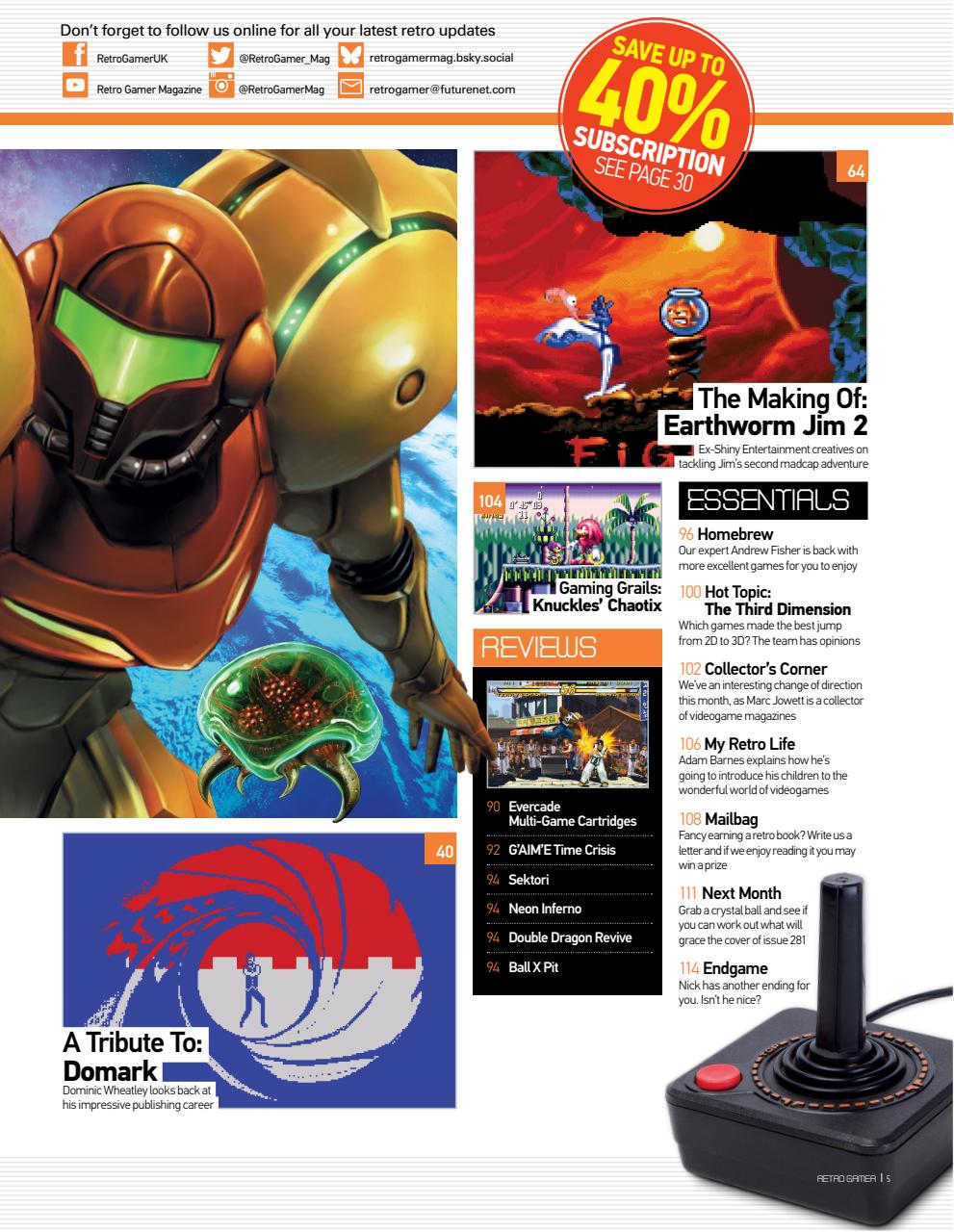Retro Gamer Preview Pages