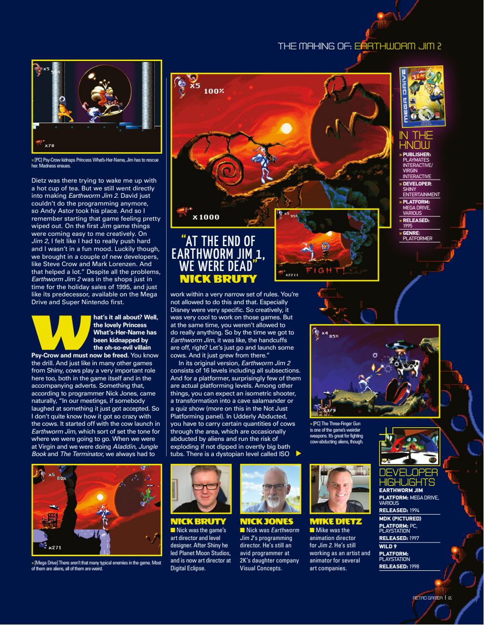 Retro Gamer Preview Pages