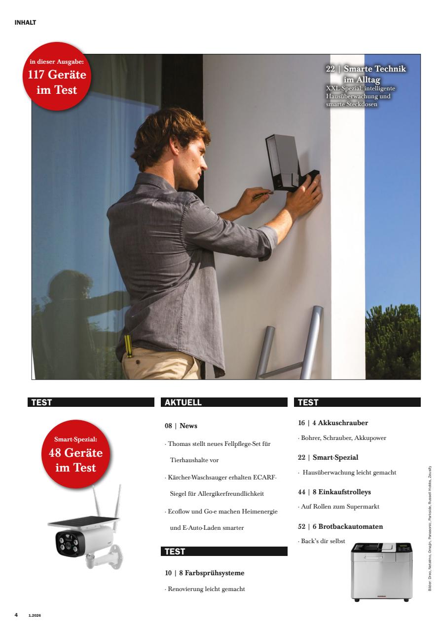 Haus & Garten Test Preview Pages