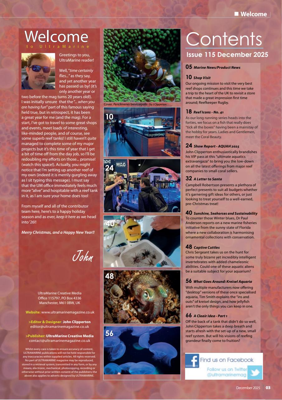 UltraMarine Magazine Preview Pages