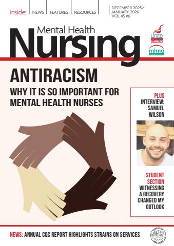 Mental Health Nursing issue December 2025/January 2026