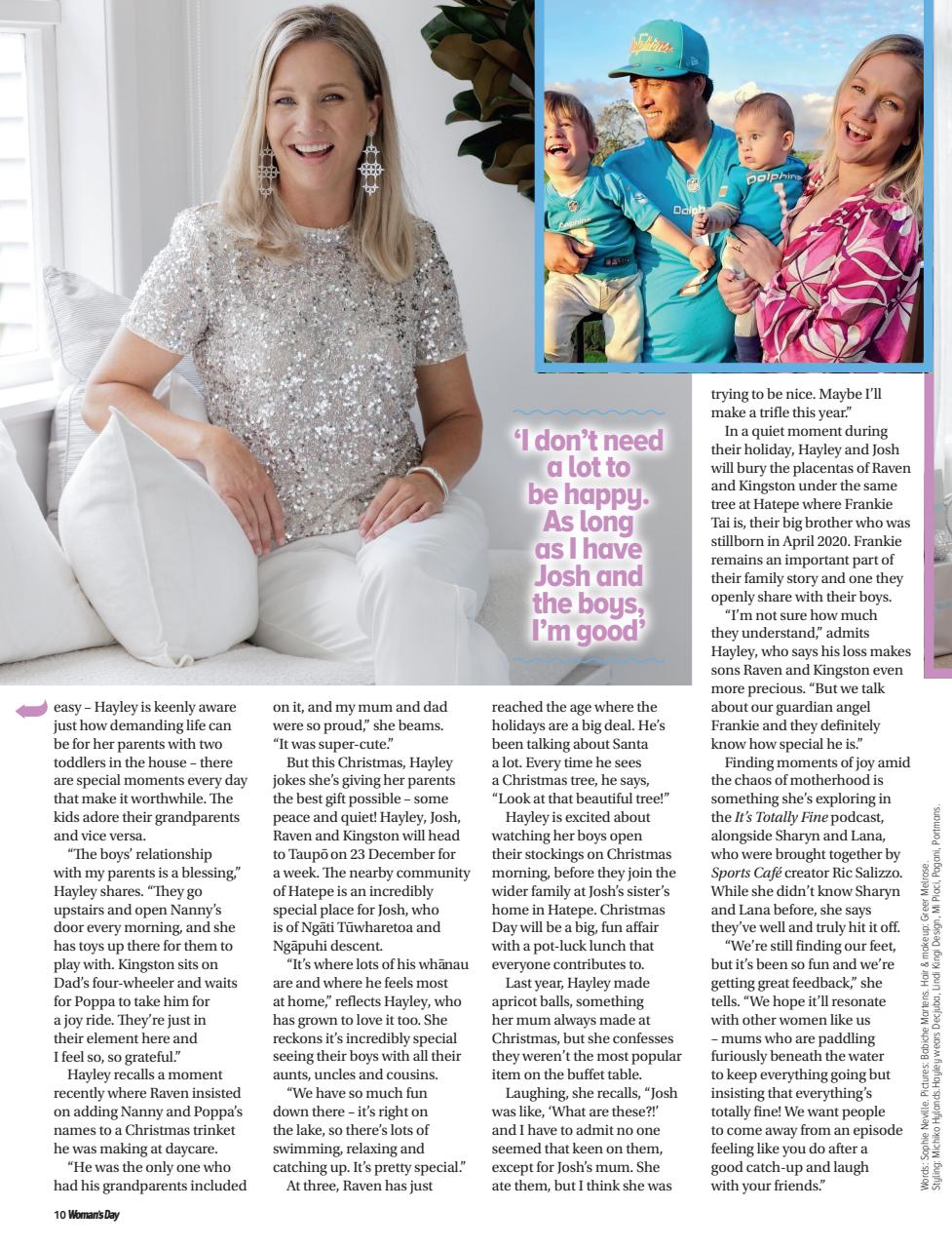 Woman's Day NZ Preview Pages