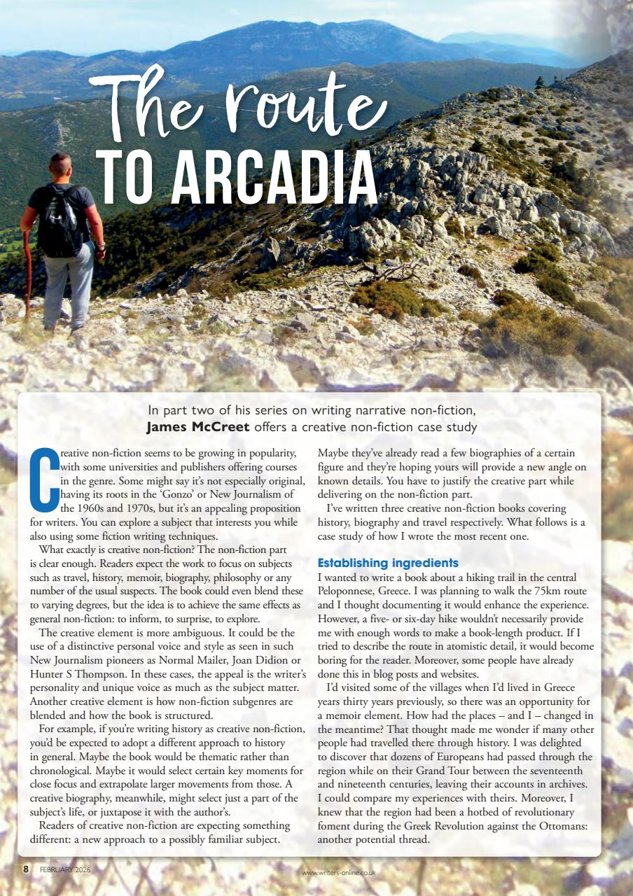 Writing Magazine Preview Pages