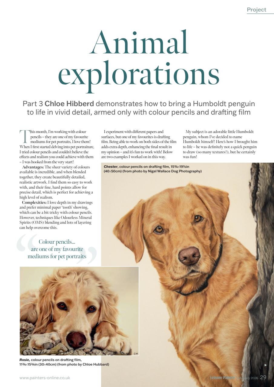 Leisure Painter & The Artist Preview Pages