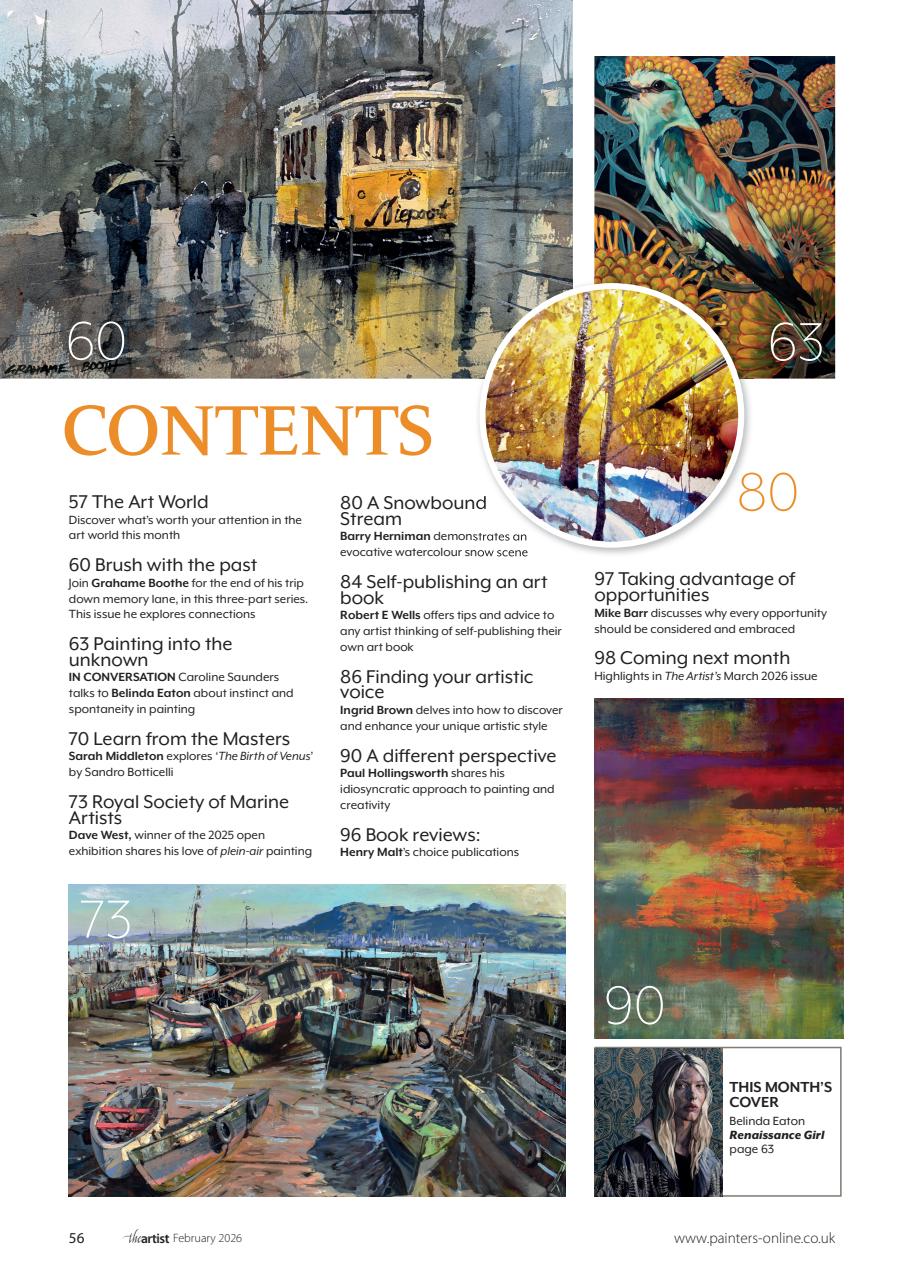 Leisure Painter & The Artist Preview Pages