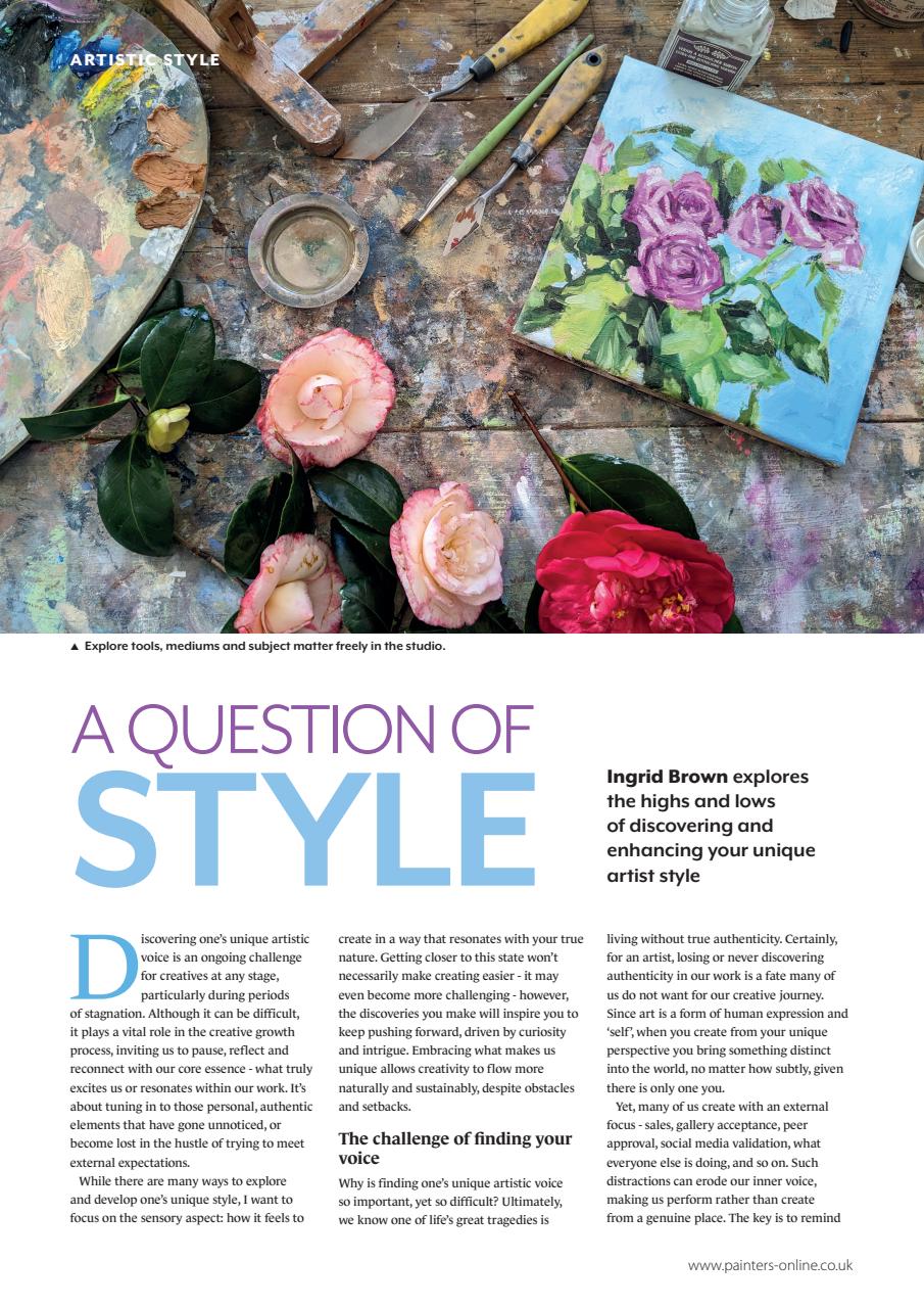 The Artist Preview Pages