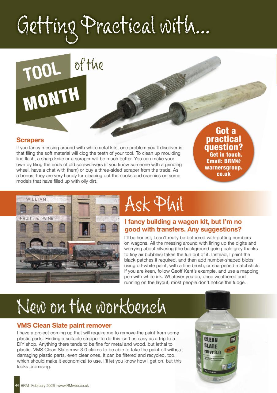 British Railway Modelling (BRM) Preview Pages