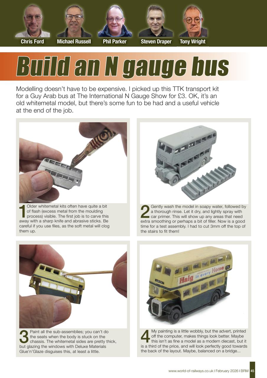 British Railway Modelling (BRM) Preview Pages