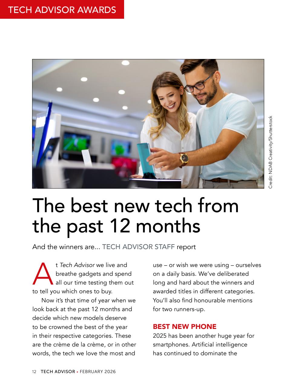 Tech Advisor Preview Pages