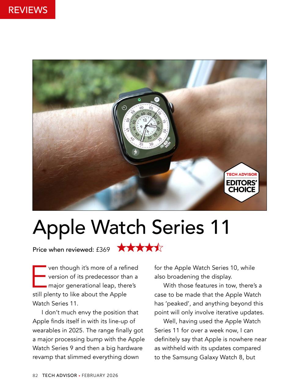 Tech Advisor Preview Pages