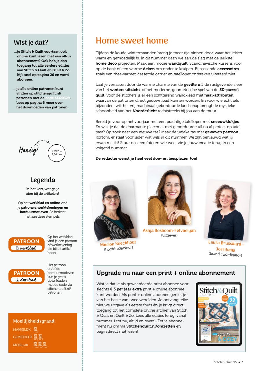 Stitch & Quilt (Quilt & Zo) Preview Pages