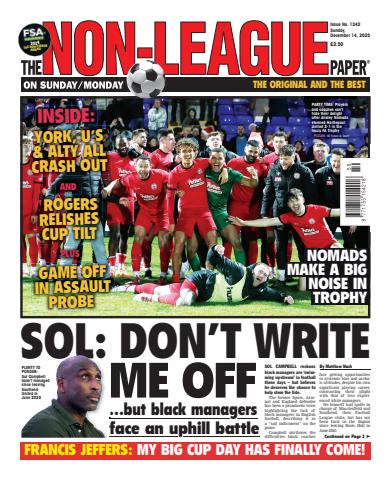The Non-League Football Paper issue 14th December 2025