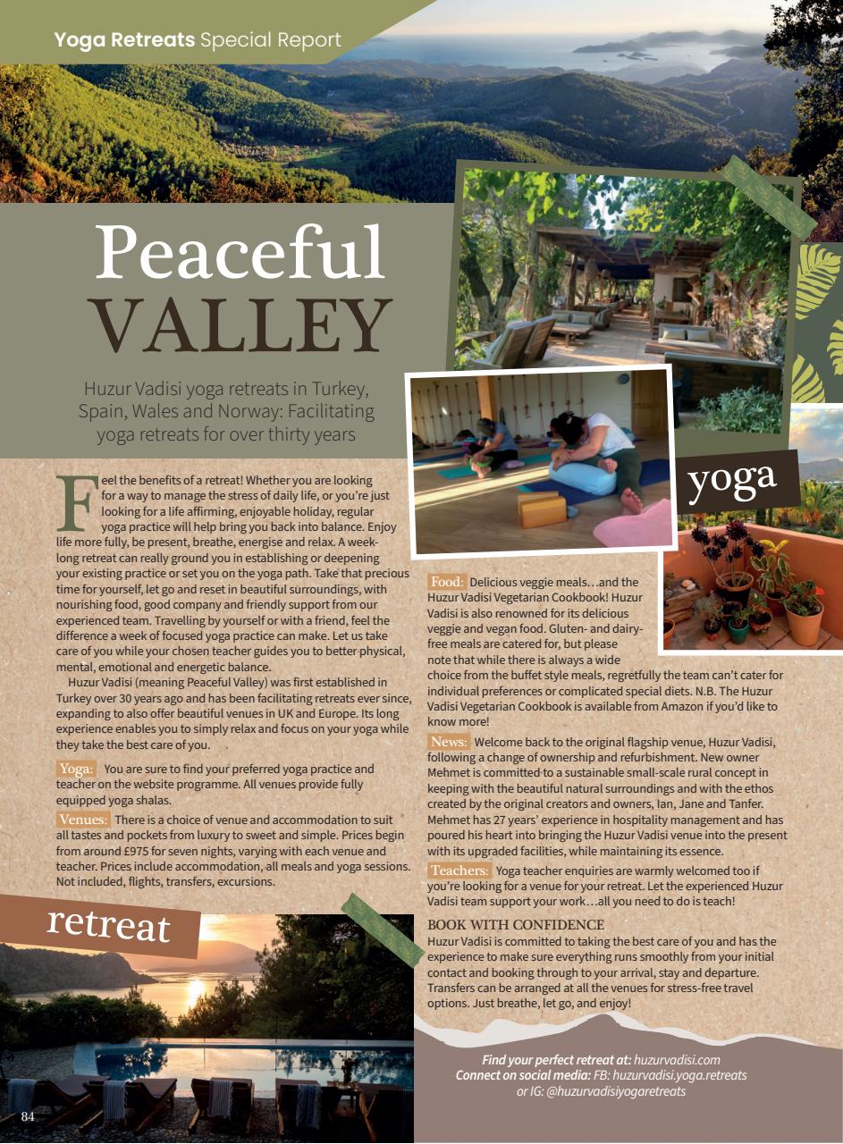 OM Yoga Magazine Preview Pages