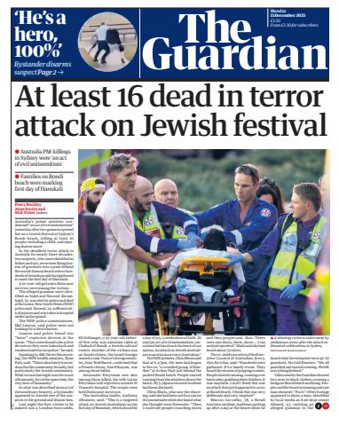 The Guardian Newspaper issue Monday, 15 December 2025