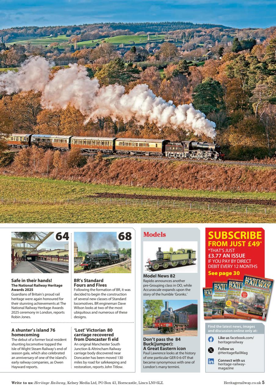 Heritage Railway Preview Pages