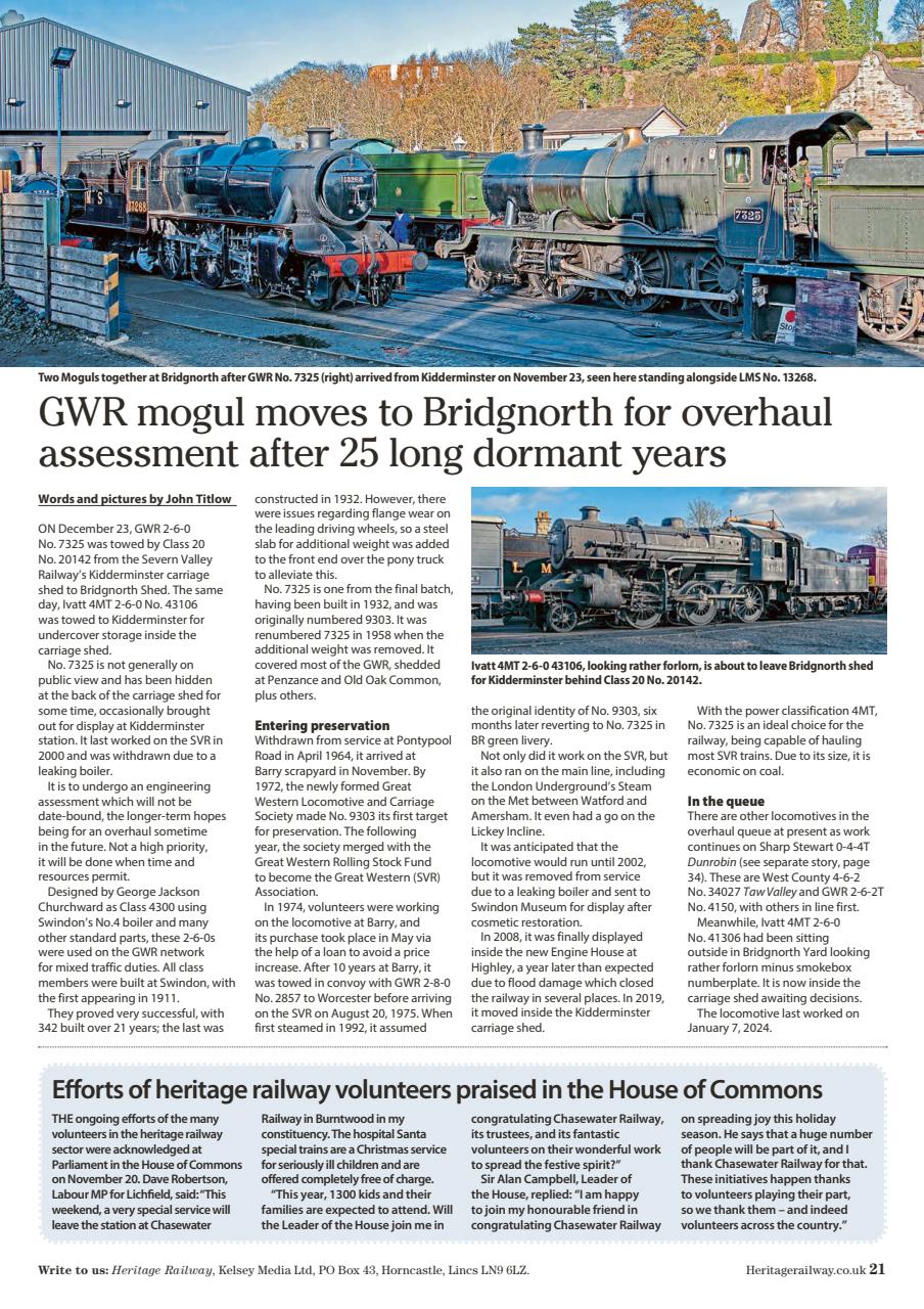Heritage Railway Preview Pages