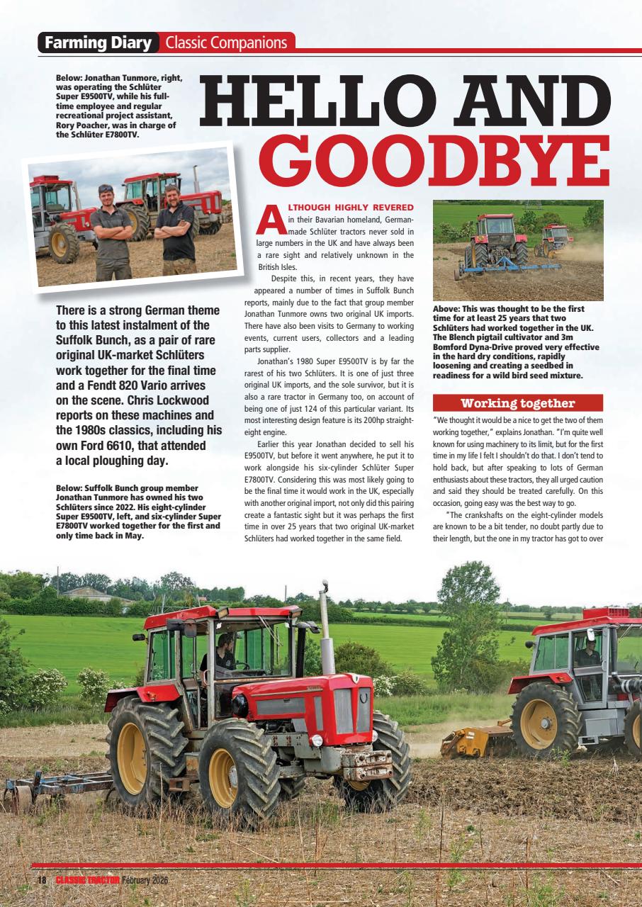 Classic Tractor Preview Pages