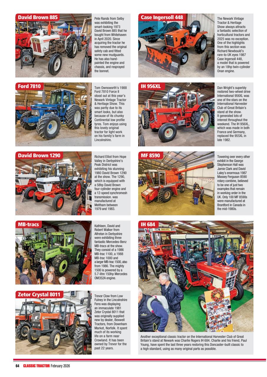 Classic Tractor Preview Pages