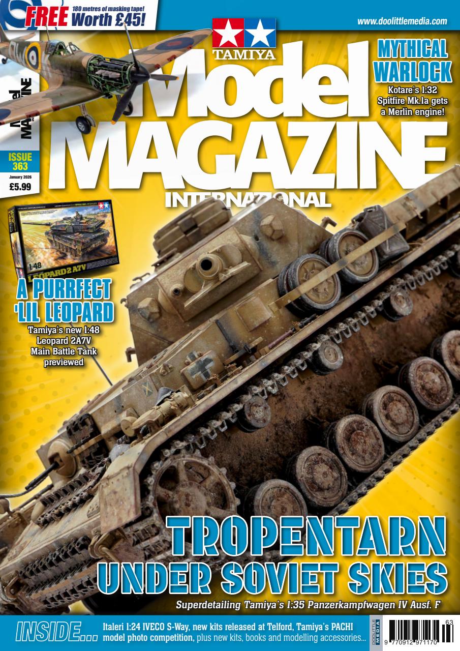 Tamiya Model Magazine Preview Pages