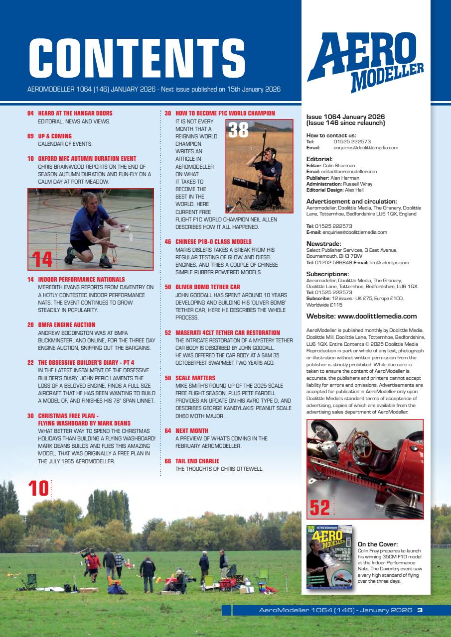 AeroModeller Preview Pages