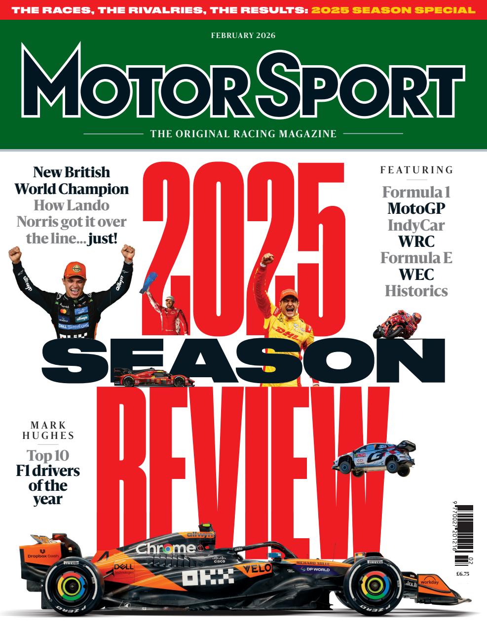 Motor Sport Magazine Preview Pages