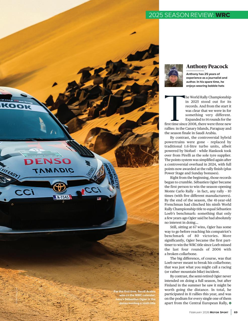 Motor Sport Magazine Preview Pages