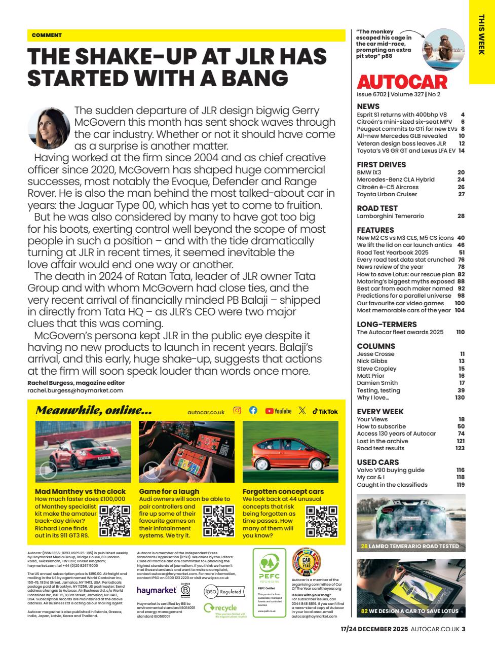 Autocar Preview Pages