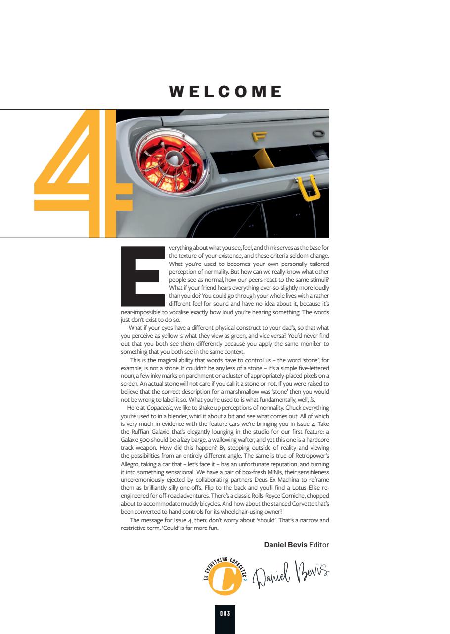 Copacetic Preview Pages