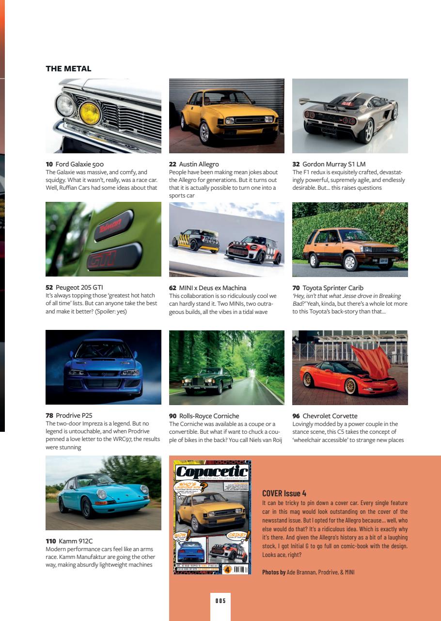 Copacetic Preview Pages