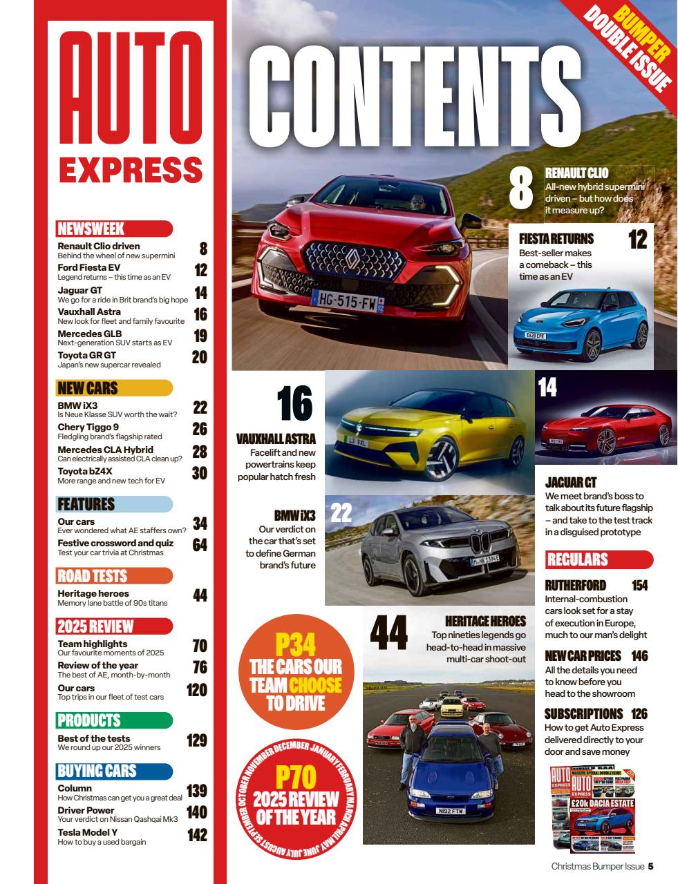 Auto Express Preview Pages