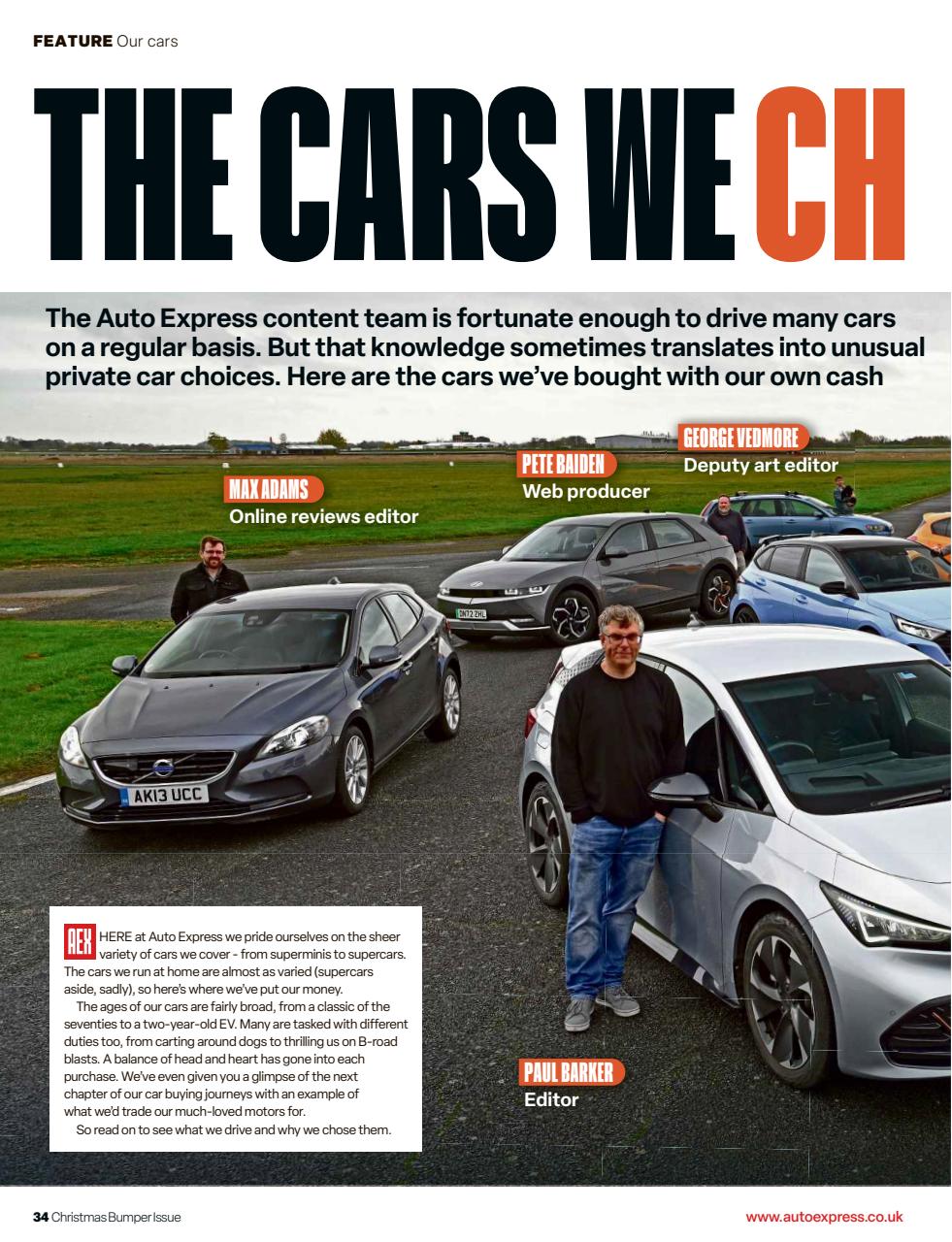 Auto Express Preview Pages